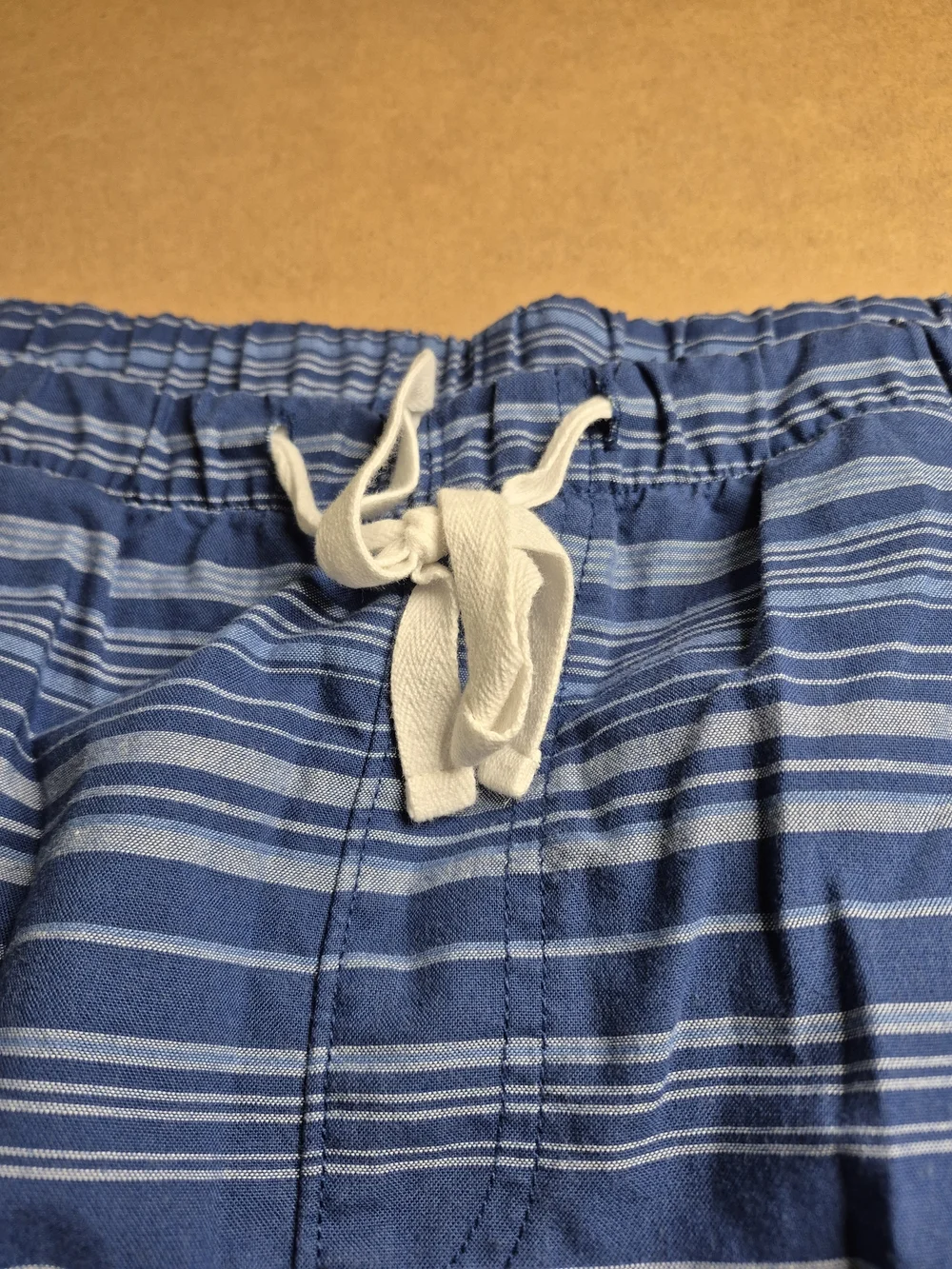 Southern Tide Blue Striped Flat Front Shorts 3712/6